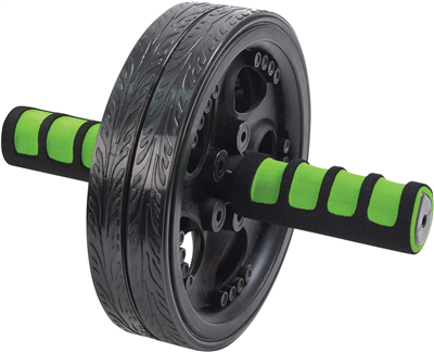 SCHILDKR™T Roue abdominale / AB-Roller, noir/vert