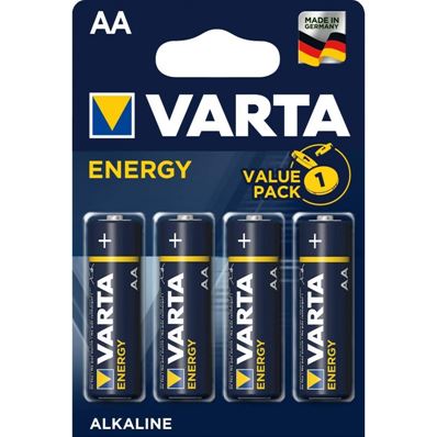 Varta Pile alcaline, mignon AA, blister de 4