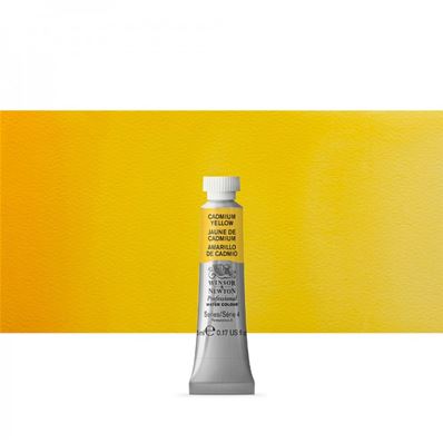 Winsor & Newton Peinture Professionnelle Aquarelle 5ml Jaune de Cadmium