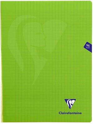 Clairefontaine Cahier Mimesys grands carreaux séyès - 24x32 cm 96 pages 353361C