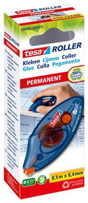 Tesa Roller de colle jetable PERMANENT GLUE, 8,4 mm x 8,5 m 59090-00005-03