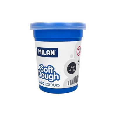 Milan pot 116 g pâte à modeler Soft Dough, blanche