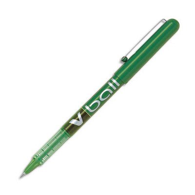 Pilot Stylo roller V Ball VB 5, pointe métal, vert 122439