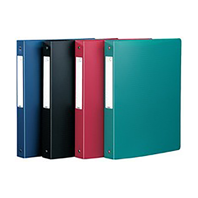 Oxford Classeur à anneaux Memphis dos : 20 mm rouge