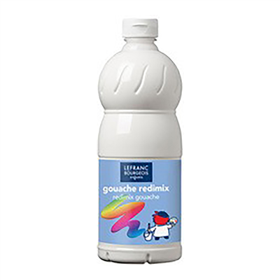 LEFRANC BOURGEOIS Gouache liquide 1.000 ml blanc