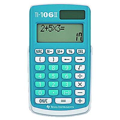 TEXAS INSTRUMENTS Calculatrice de poche TI-106 II