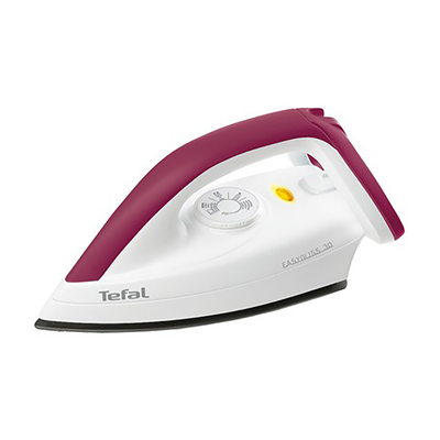 Tefal Fer à repasser à sec Easygliss FS4030 blanc/framboise