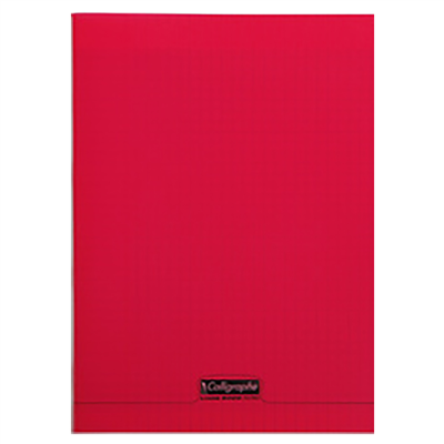 Calligraphe Cahier 8000 POLYPRO 240 x 320 mm rouge