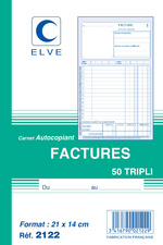 ELVE Manifold Factures 210 x 148 mm tripli