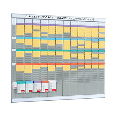 nobo Planning annuel dimensions : (L)660 x (H)772 mm