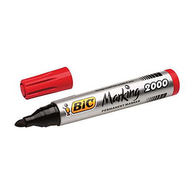 BIC Marqueur permanent Marking 2000 Ecolutions rouge