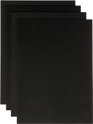 folia Caoutchouc mousse (L)290 x (H)400 mm, noir