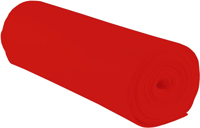 folia Feutrine de bricolage, 450 mm x 5 m, rouge vif