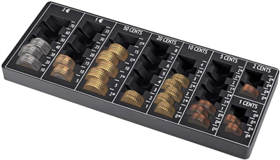 pavo Monnayeur 12", avec 8 rangées, noir