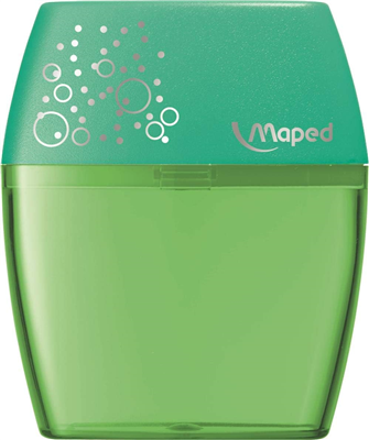 Maped Double taille-crayon Shaker, assorti