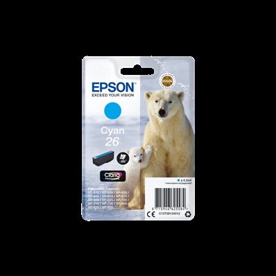 Epson T26 cyan C13T26124012