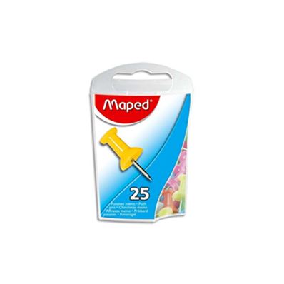 Maped Punaises, couleurs assorties, boîte de distribution 345011