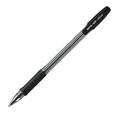 Pilot Stylo à bille BPS-GP, tracé: 0,3 mm (M), noir 142796