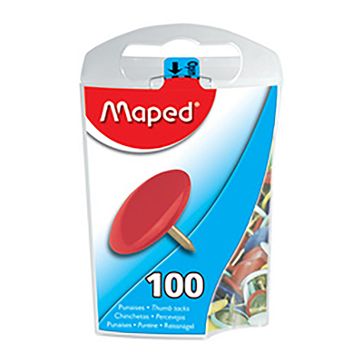 Maped Punaises recouvertes de plastique diamètre : 10 mm