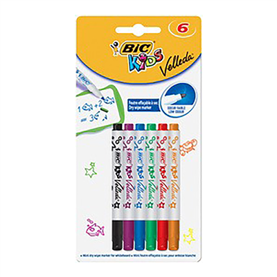 BIC KIDS Marqueur pour tableau blanc Velleda Mini blister