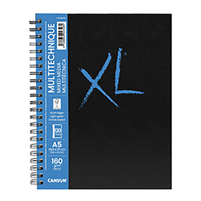 CANSON Carnet de dessin XL BOOK MIXED MEDIA A5