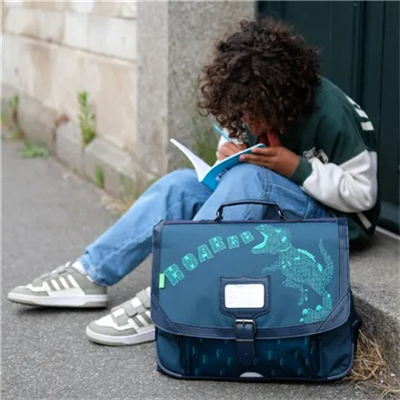 Cartable Tann's Ethan vert 38cm