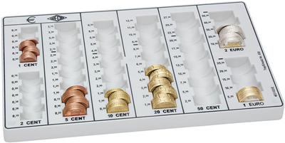 WEDO Monnayeur de rechange, capacité de pièces : 125, 75 EUR