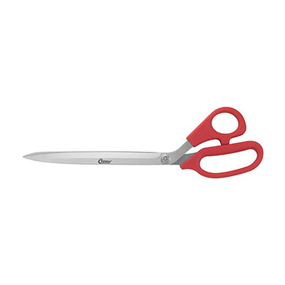 Clauss Ciseaux de tapissier longueur : 293 mm rouge