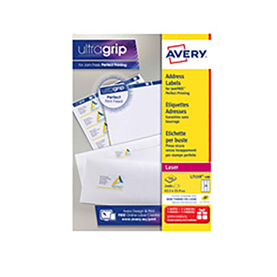 AVERY Etiquette d'adresse 99,1 x 42,3 mm blanc