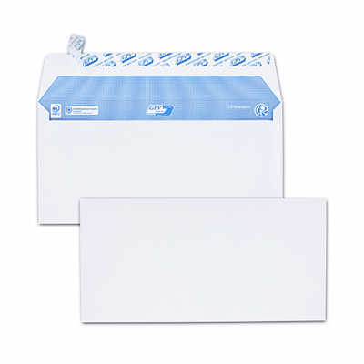 GPV Enveloppes DL 110 x 220 mm blanc sans fenêtre