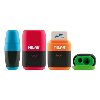 Milan Taille-crayon + gomme