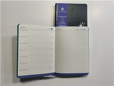 Epopée Agenda Celeste mini bordeaux