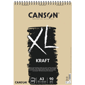 CANSON Bloc  croquis et tudes XL Kraft, A3